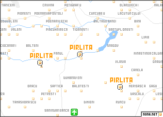 map of Pîrlita