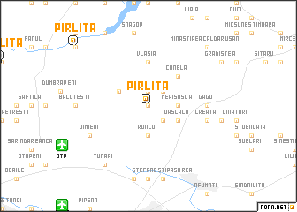 map of Pîrlita