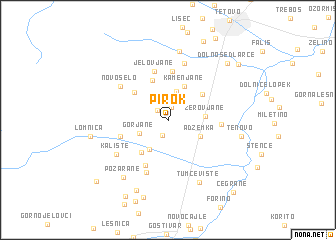 map of Pirok