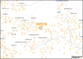 map of Pirota