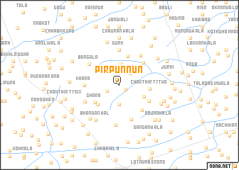 map of Pīr Punnūn