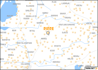 map of Pirrë