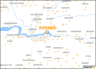 map of Pīr Sabāk