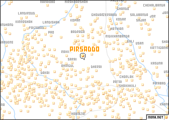 map of Pīr Saddo