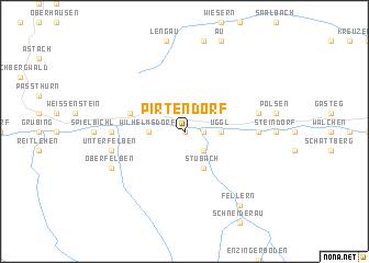 map of Pirtendorf