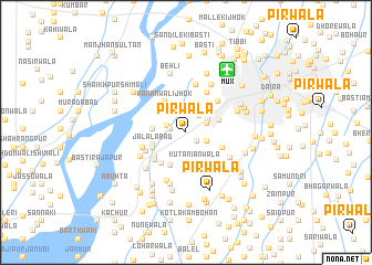 map of Pīrwāla