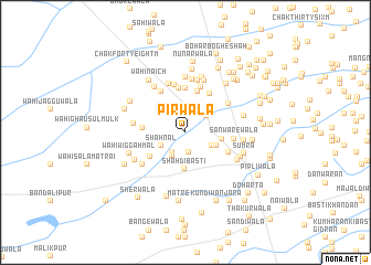 map of Pirwāla