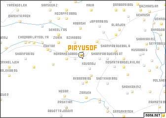 map of Pīr Yūsof
