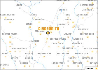 map of Pisa Bonito