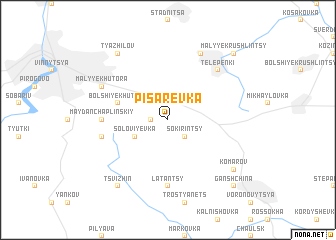 map of Pisarevka