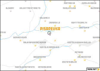 map of Pisarevka