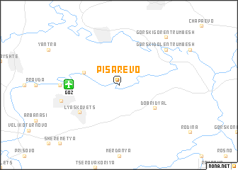 map of Pisarevo