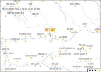 map of Pīsar