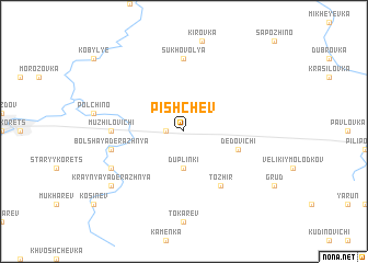 map of Pishchev