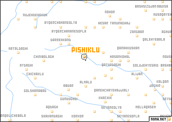 map of Pīshīklū