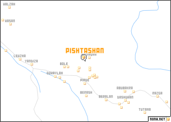 map of Pishtāshān