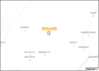 map of Pisijire