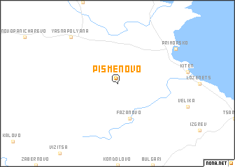 map of Pismenovo