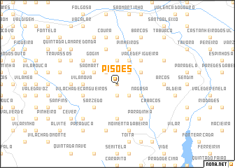 map of Pisões