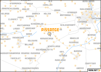 map of Pissange