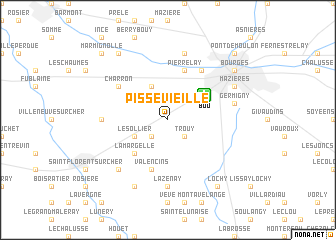 map of Pisse Vieille
