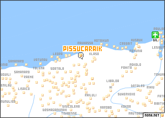 map of Pissucaraik