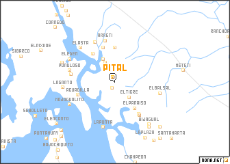 map of Pital
