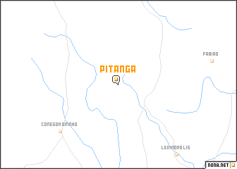 map of Pitanga