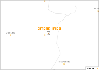 map of Pitangueira