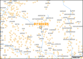 map of Pitāo Kas