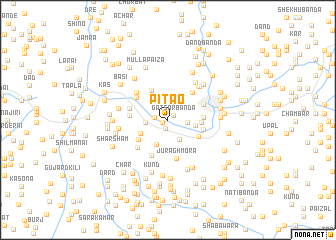 map of Pitāo