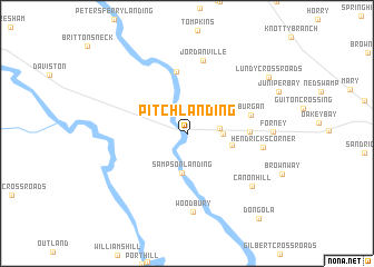 map of Pitch Landing