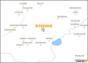 map of Piterimka