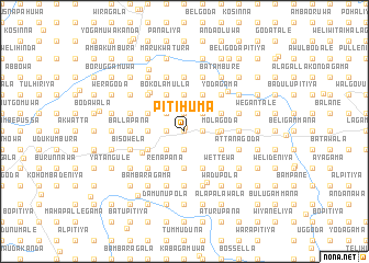 map of Pitihuma