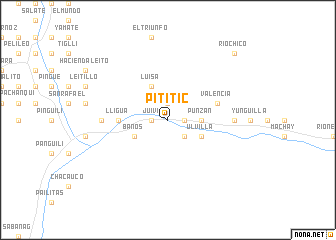 map of Pititic