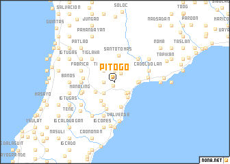 map of Pitogo