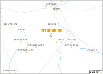 map of Pitombeira