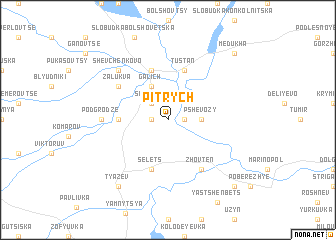 map of Pitrych