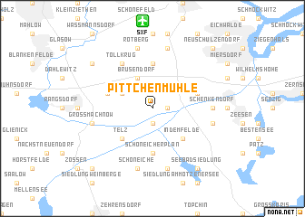 map of Pittchenmühle