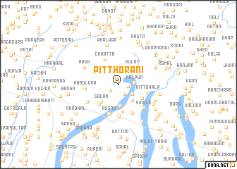 map of Pitthorani