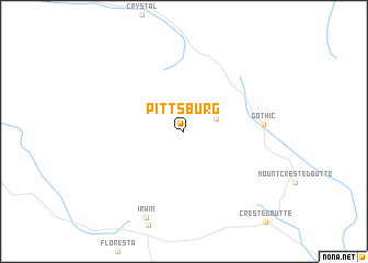 map of Pittsburg