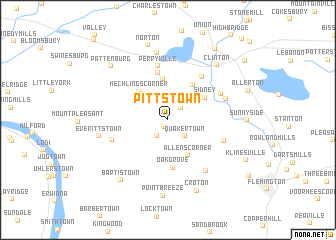 map of Pittstown