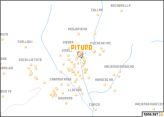 map of Pituro