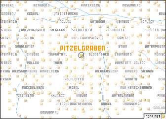 map of Pitzelgraben