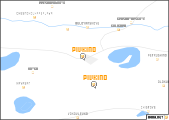 map of Pivkino