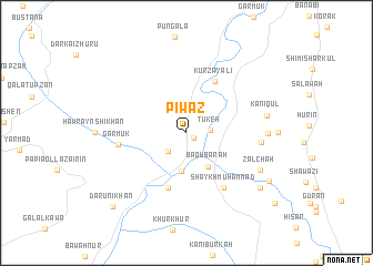 map of Piwaz