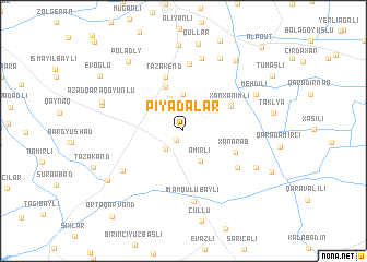 map of Piyadalar