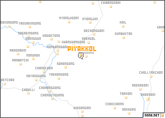 map of P\