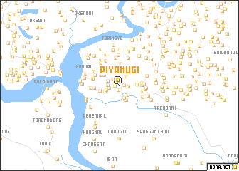 map of Piyamugi