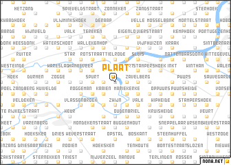 map of Plaat